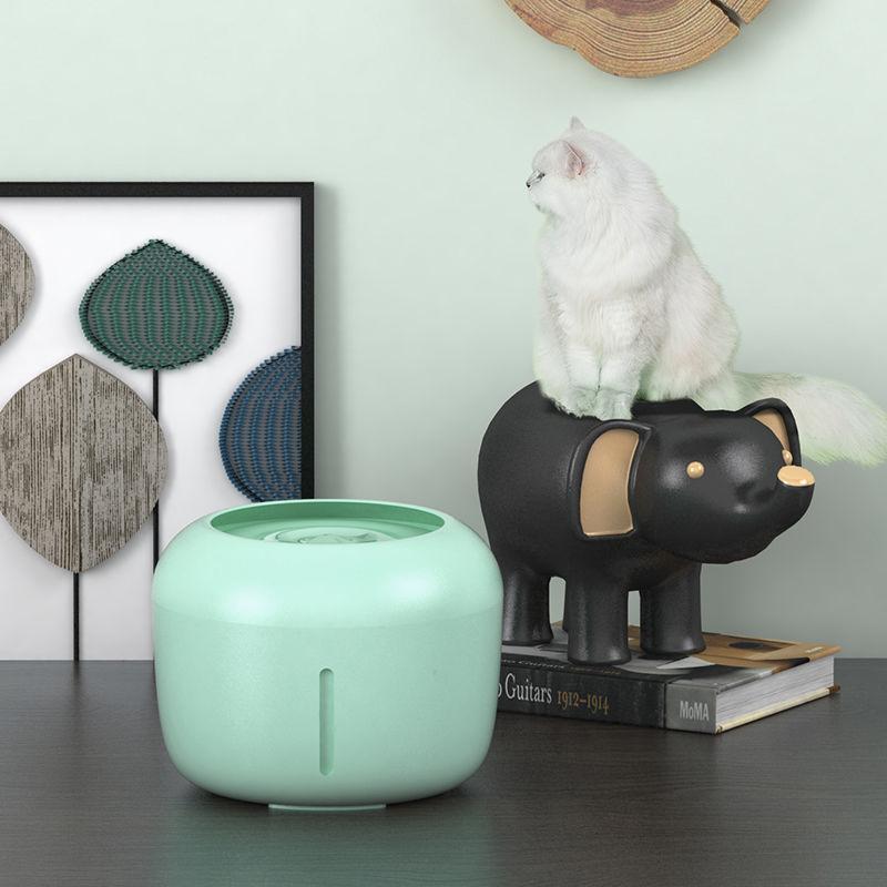 Moda-Pure Ultra-Quiet Filtered Dog and Cat Fountain Waterer