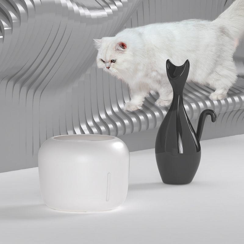Moda-Pure Ultra-Quiet Filtered Dog and Cat Fountain Waterer