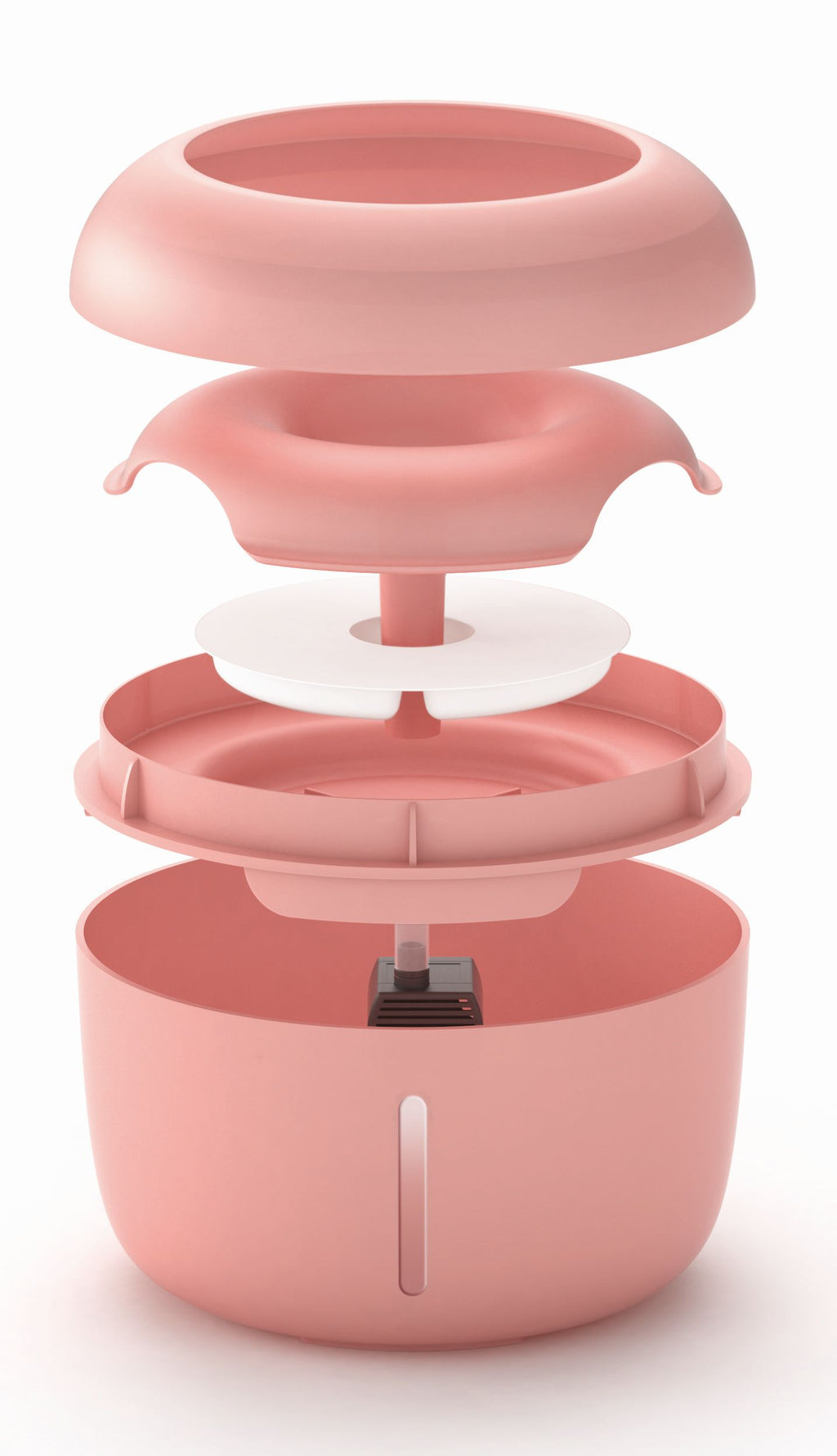 Moda-Pure Ultra-Quiet Filtered Dog and Cat Fountain Waterer