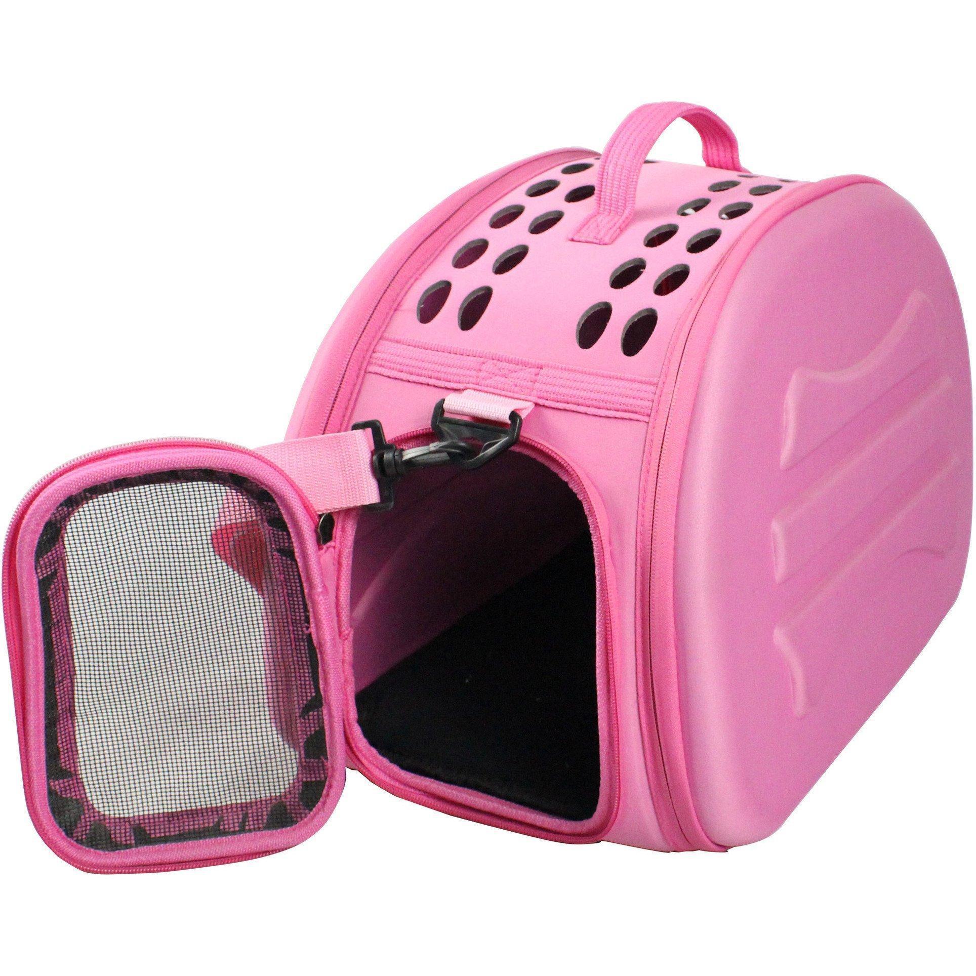 Narrow Shelled Lightweight Collapsible Military Grade Designer Travel Dog Carrier