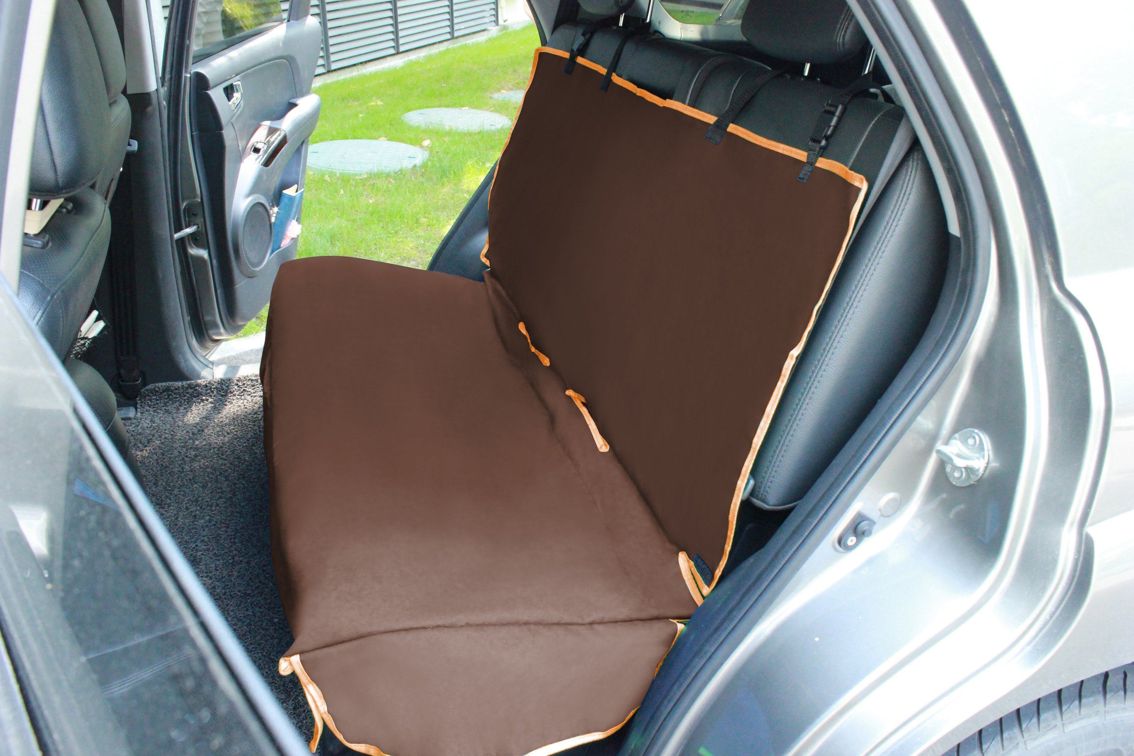 Open Road Full Back Seat Safety Dog and Cat Car Seat Cover Protector