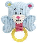 Paci-Plush Plush Squeaking and Rubber Teething Newborn Puppy Dog Toy