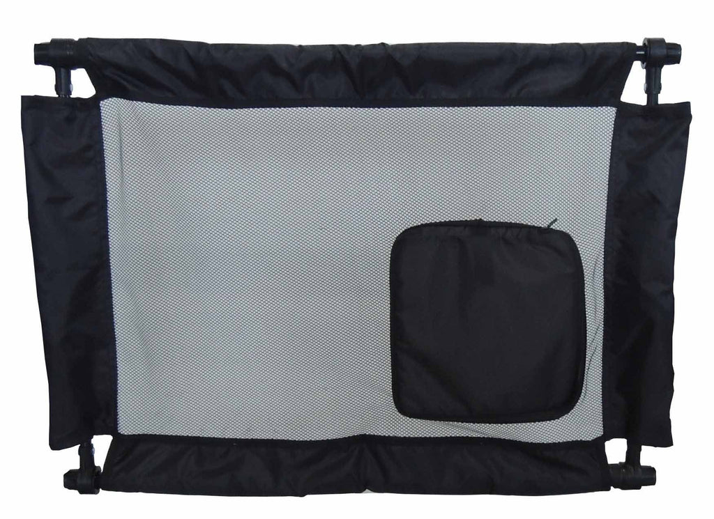 Porta Gate Anti-Drilling Nylon Mesh Collapsible Folding Travel Pet Dog Gate