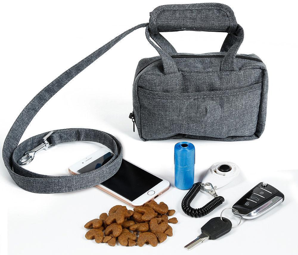 Posh Walk Purse Dog Leash, Accessory Holder and Waste Bag Dispenser