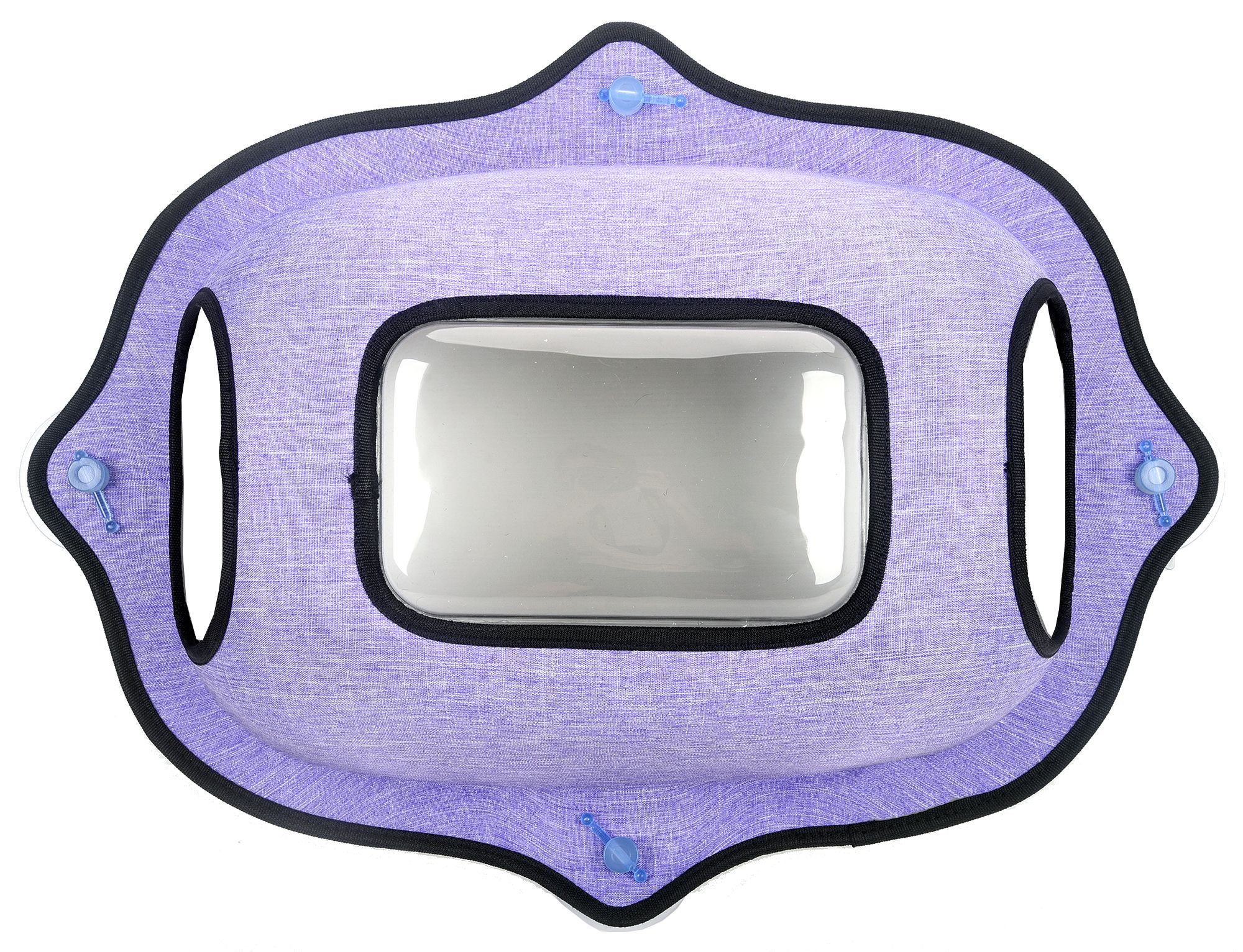 Purr-View Suction Cup Kitty Cat Lounger Bed – Multiple Colors