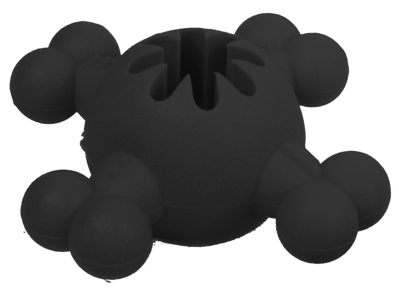 Quadra-Bone TPR Treat Dispensing Durable Dog Toy