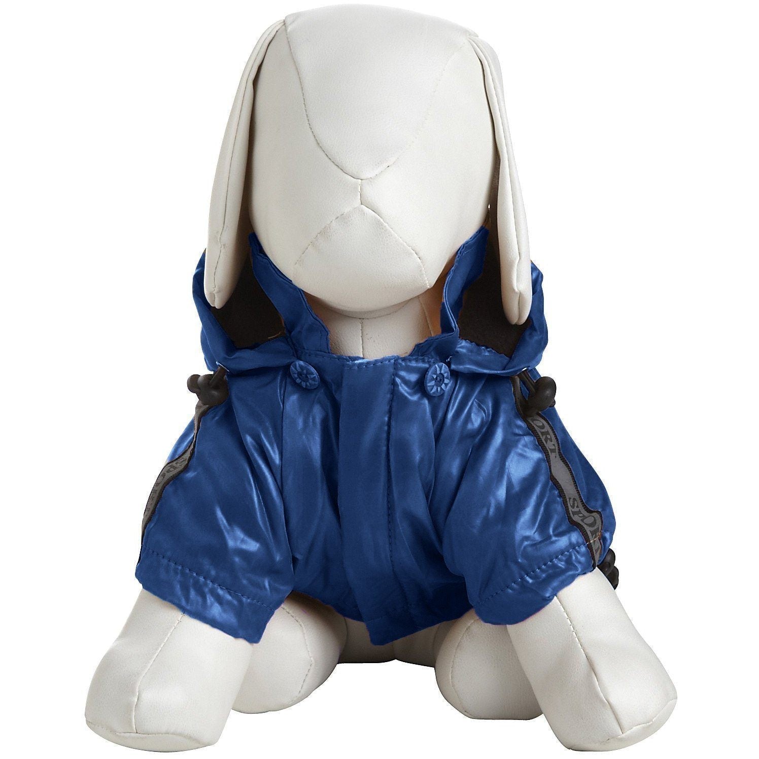 Reflecta-Sport Multi-Adjustable Reflective Weatherproof Dog Raincoat – Windbreaker