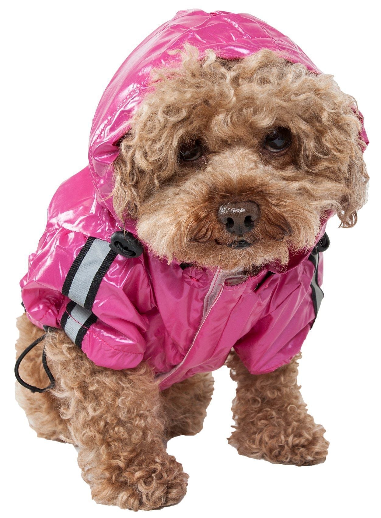 Reflecta-Sport Multi-Adjustable Reflective Weatherproof Dog Raincoat – Camo