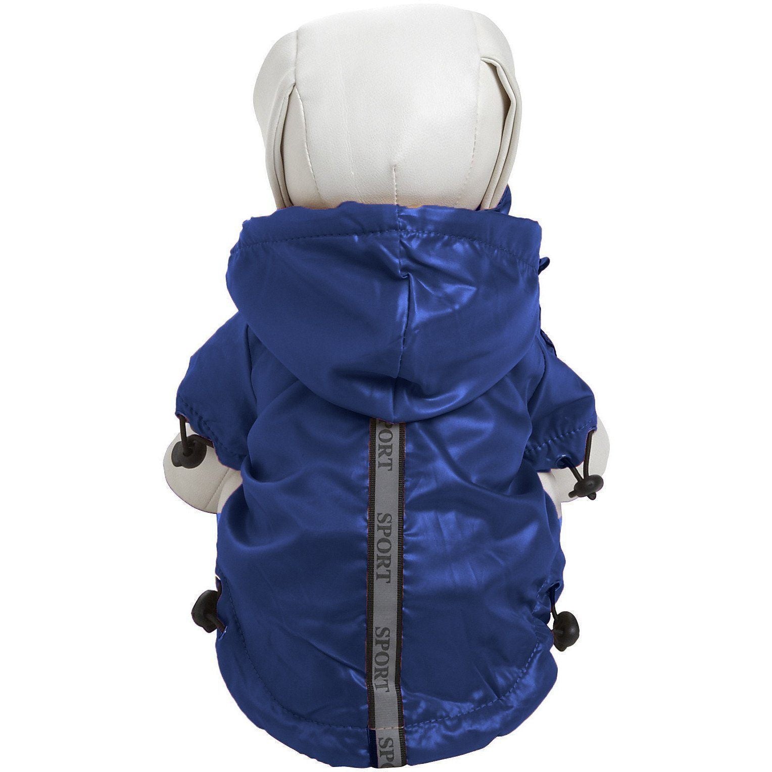 Reflecta-Sport Multi-Adjustable Reflective Weatherproof Dog Raincoat – Windbreaker