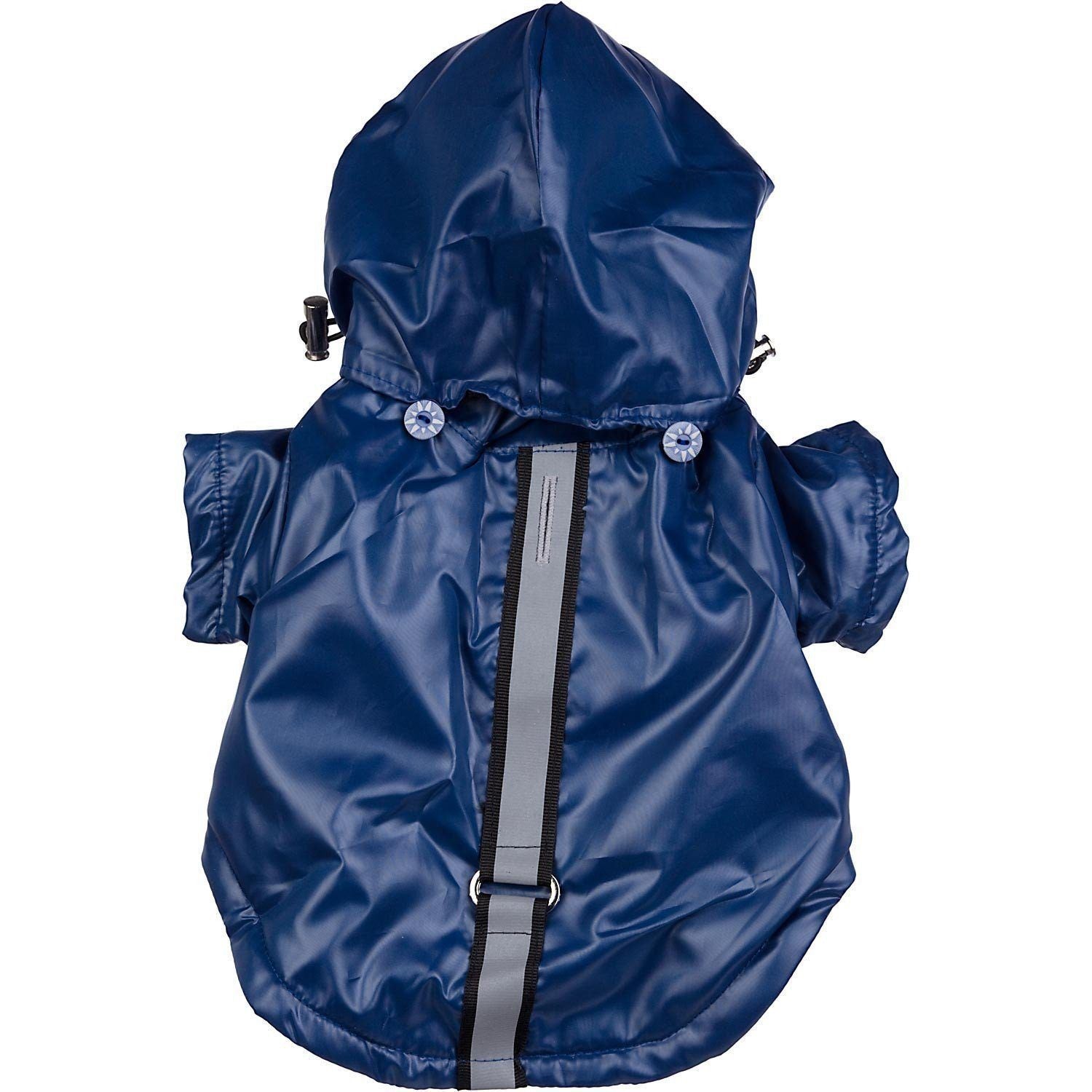 Reflecta-Sport Multi-Adjustable Reflective Weatherproof Dog Raincoat – Windbreaker
