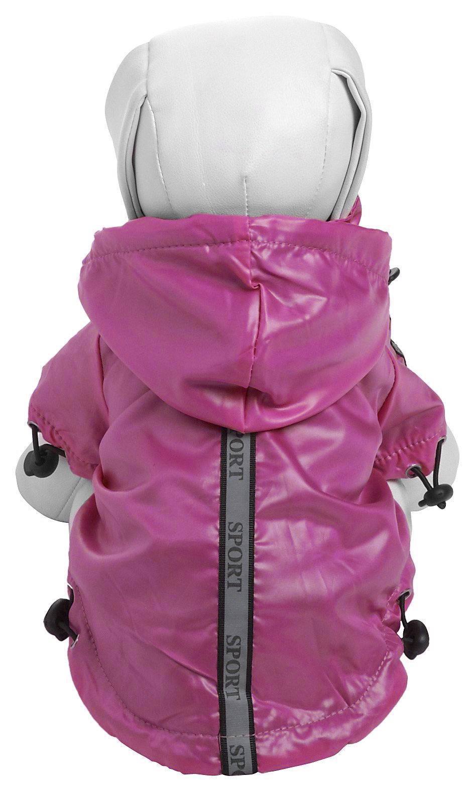 Reflecta-Sport Multi-Adjustable Reflective Weatherproof Dog Raincoat – Camo