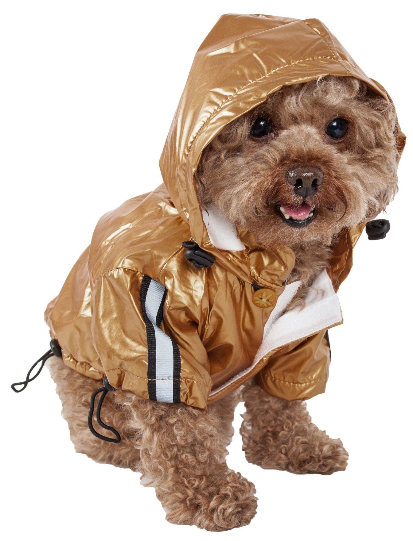 Reflecta-Sport Multi-Adjustable Reflective Weatherproof Dog Raincoat – Camo