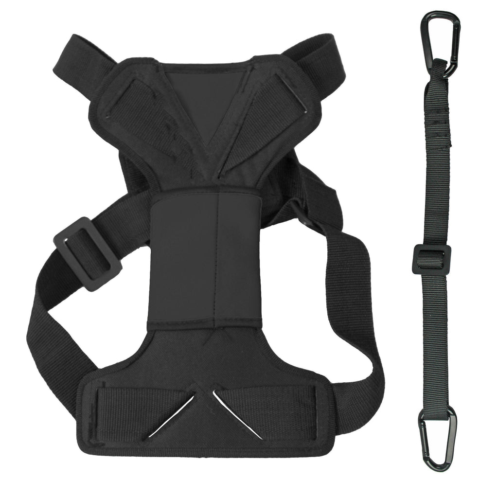 Road-To-Safety Dog Car Seat Harness with Detachable Swivel Hook