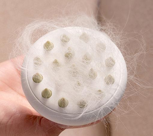 Pet Life ® 'Scwubba' Handheld Bathing Brushing and Massaging Soft Flexible Grooming Pet Comb