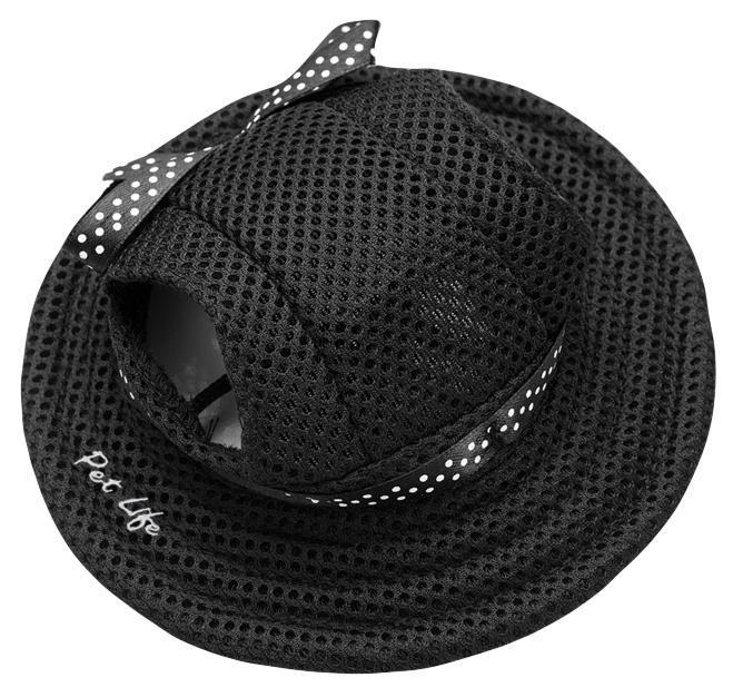 Sea Spot Sun UV Protectant Adjustable Mesh Brimmed Dog Hat Cap – Multiple Colors
