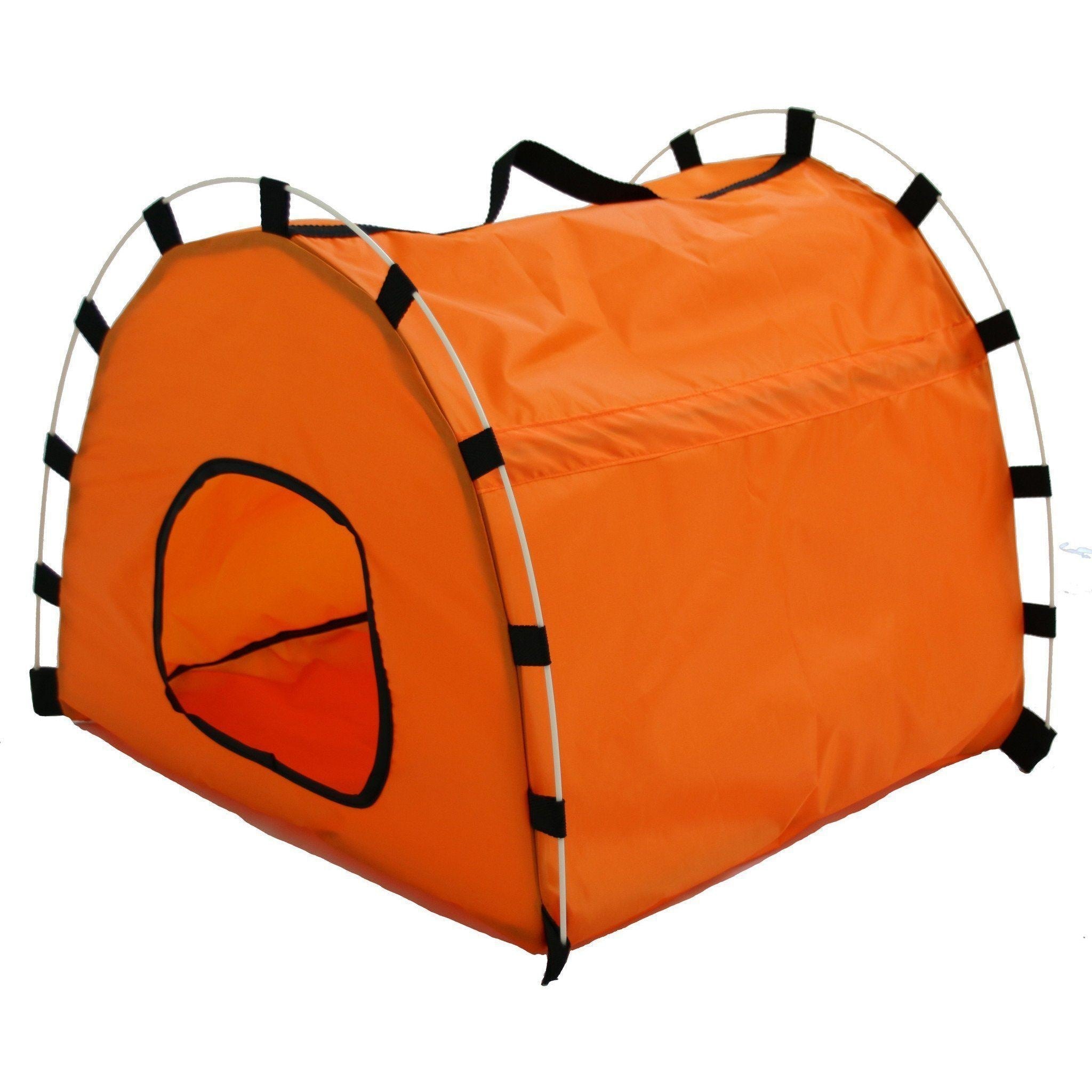 Skeletal Outdoor Travel Camping Wire-Folding Collapsible Dog Crate Tent