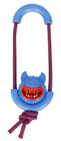 Sling-Away Tug and Squeak Natural Jute and Rubber Dog Toy