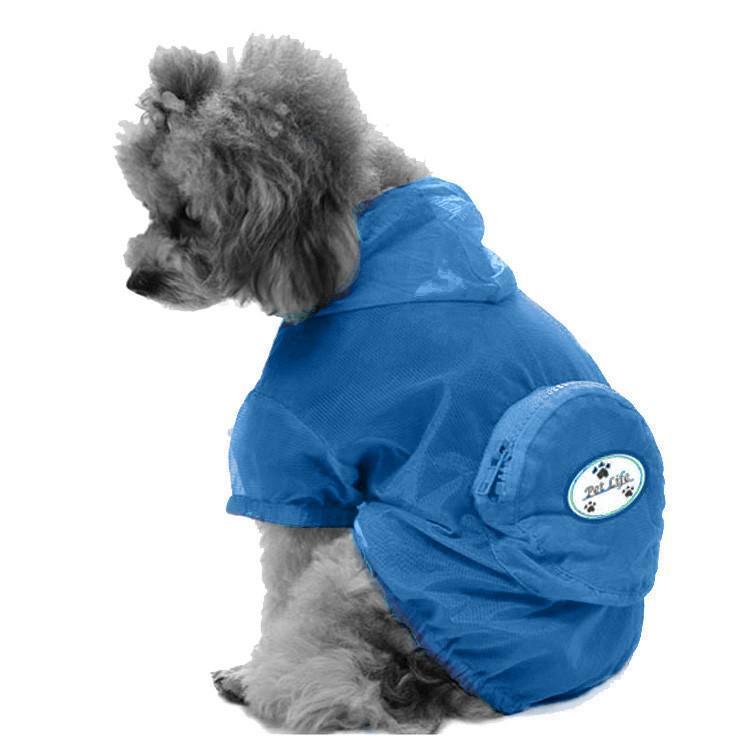 Thunder Paw Ultimate Waterproof Collapsible Multi-Adjustable Travel Dog Raincoat