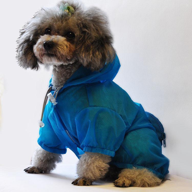 Thunder Paw Ultimate Waterproof Collapsible Multi-Adjustable Travel Dog Raincoat