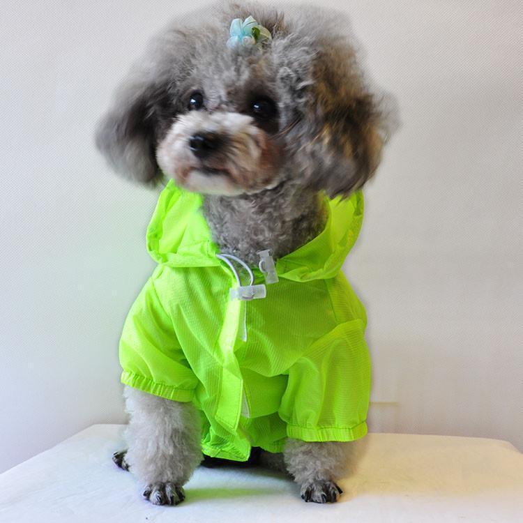 Thunder Paw Ultimate Waterproof Collapsible Multi-Adjustable Travel Dog Raincoat