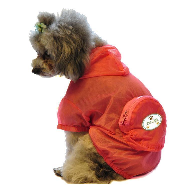 Thunder Paw Ultimate Waterproof Collapsible Multi-Adjustable Travel Dog Raincoat