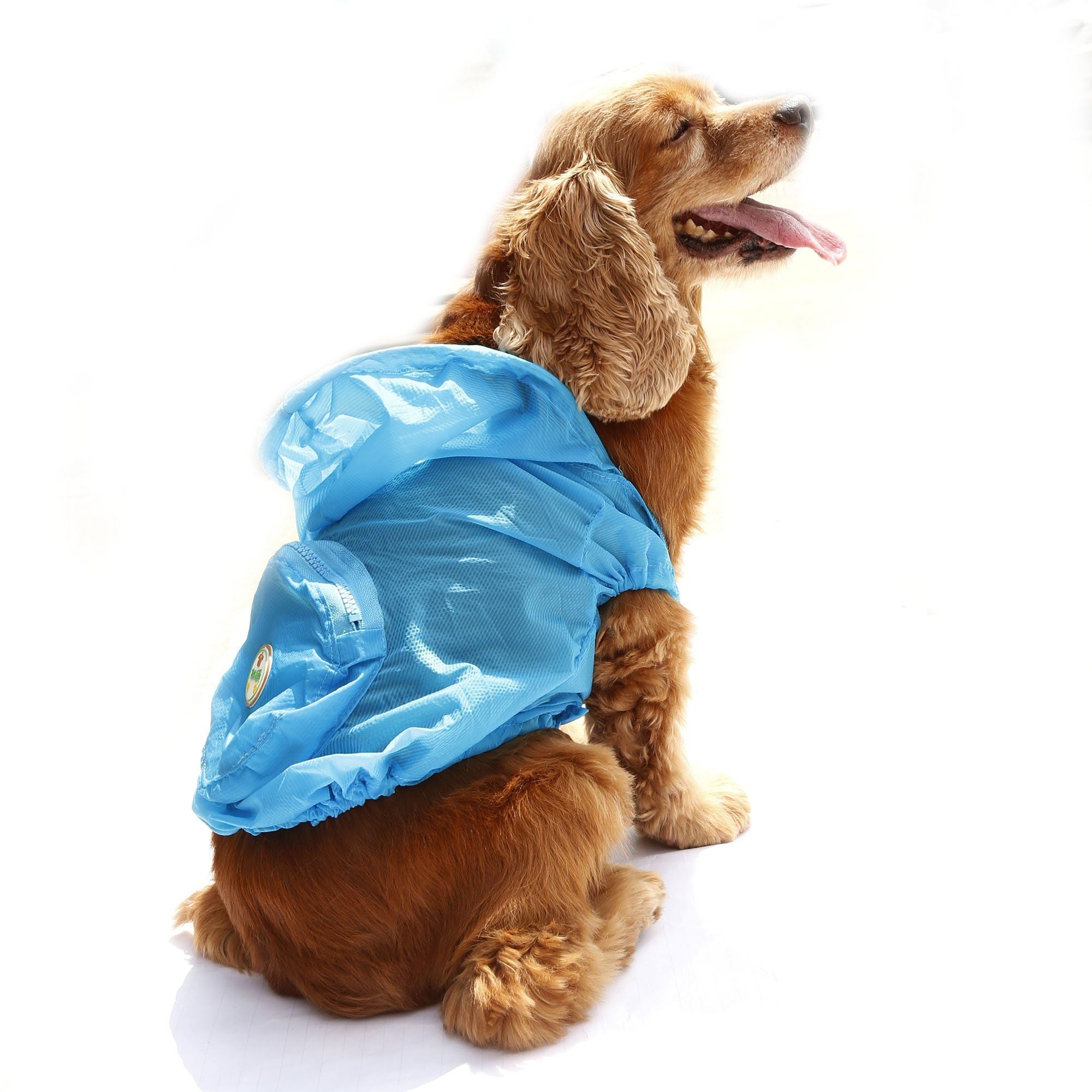Thunder Paw Ultimate Waterproof Collapsible Multi-Adjustable Travel Dog Raincoat