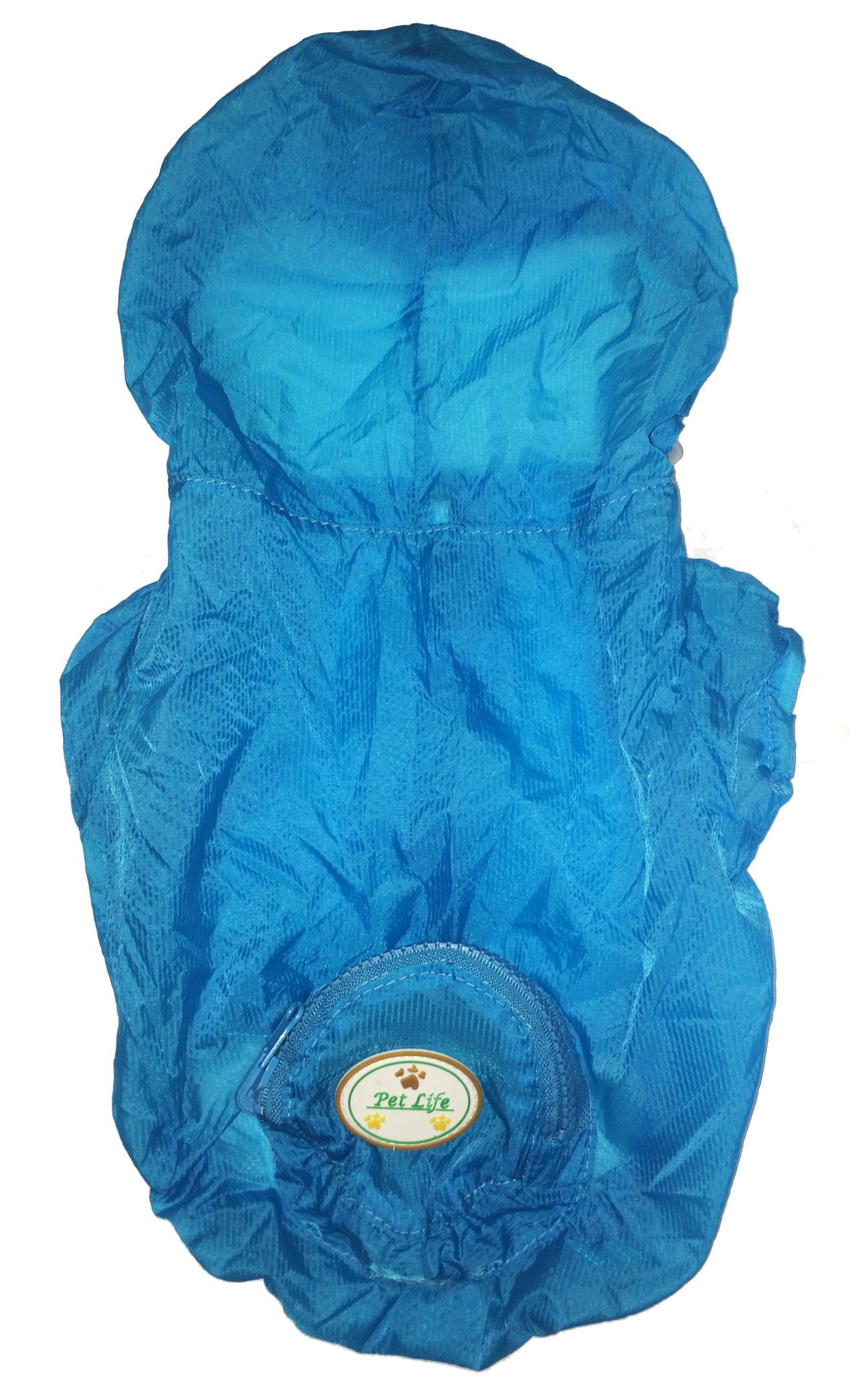 Thunder Paw Ultimate Waterproof Collapsible Multi-Adjustable Travel Dog Raincoat