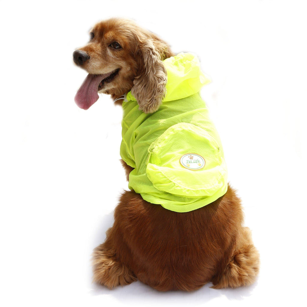 Thunder Paw Ultimate Waterproof Collapsible Multi-Adjustable Travel Dog Raincoat