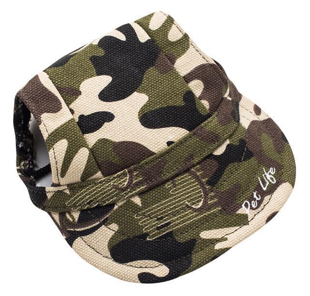 Torrential Downfour Camouflage UV Protectant Adjustable Dog Hat Cap