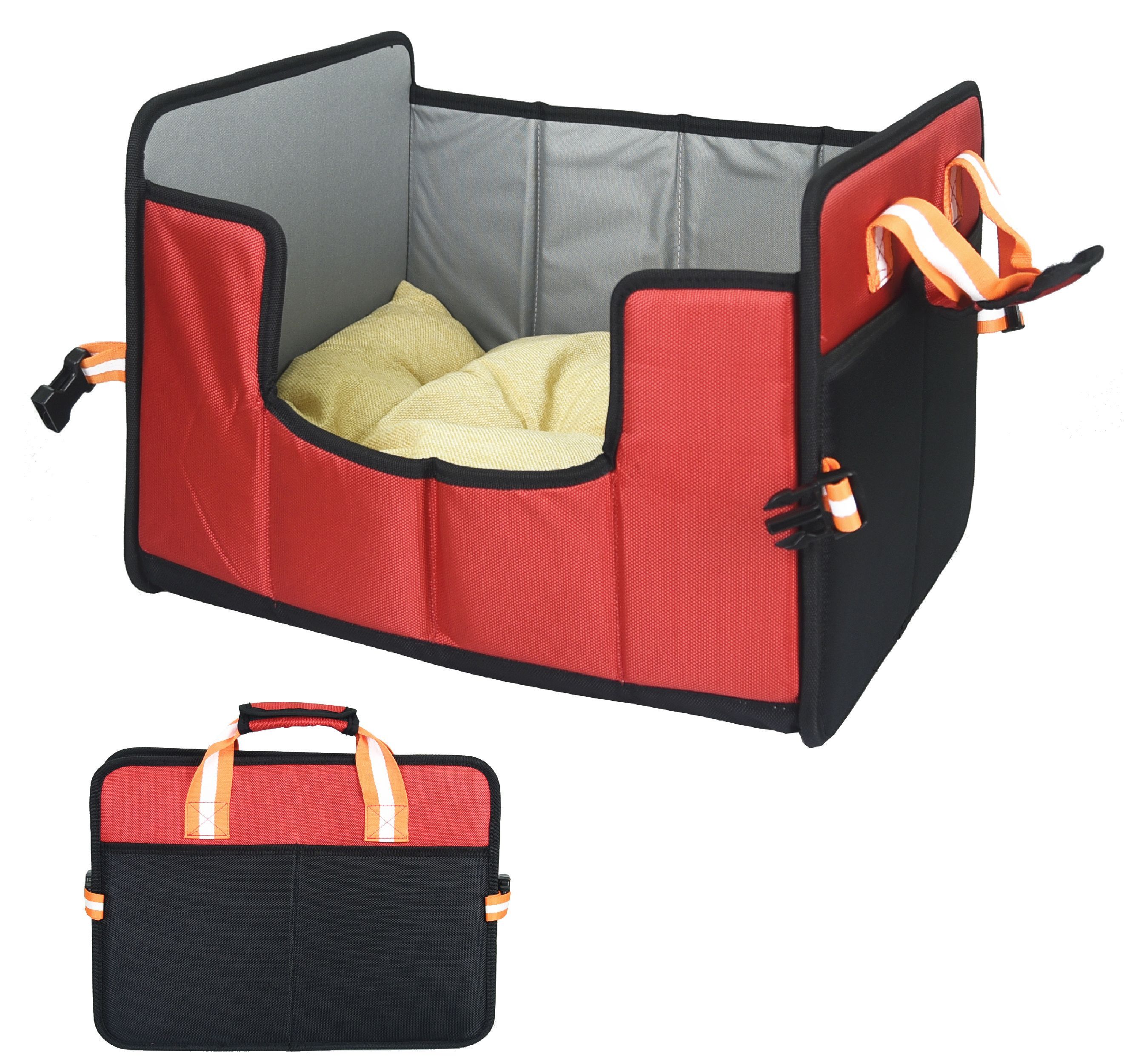 Travel-Nest Folding Travel Dog and Cat Bed – Multiple Colors