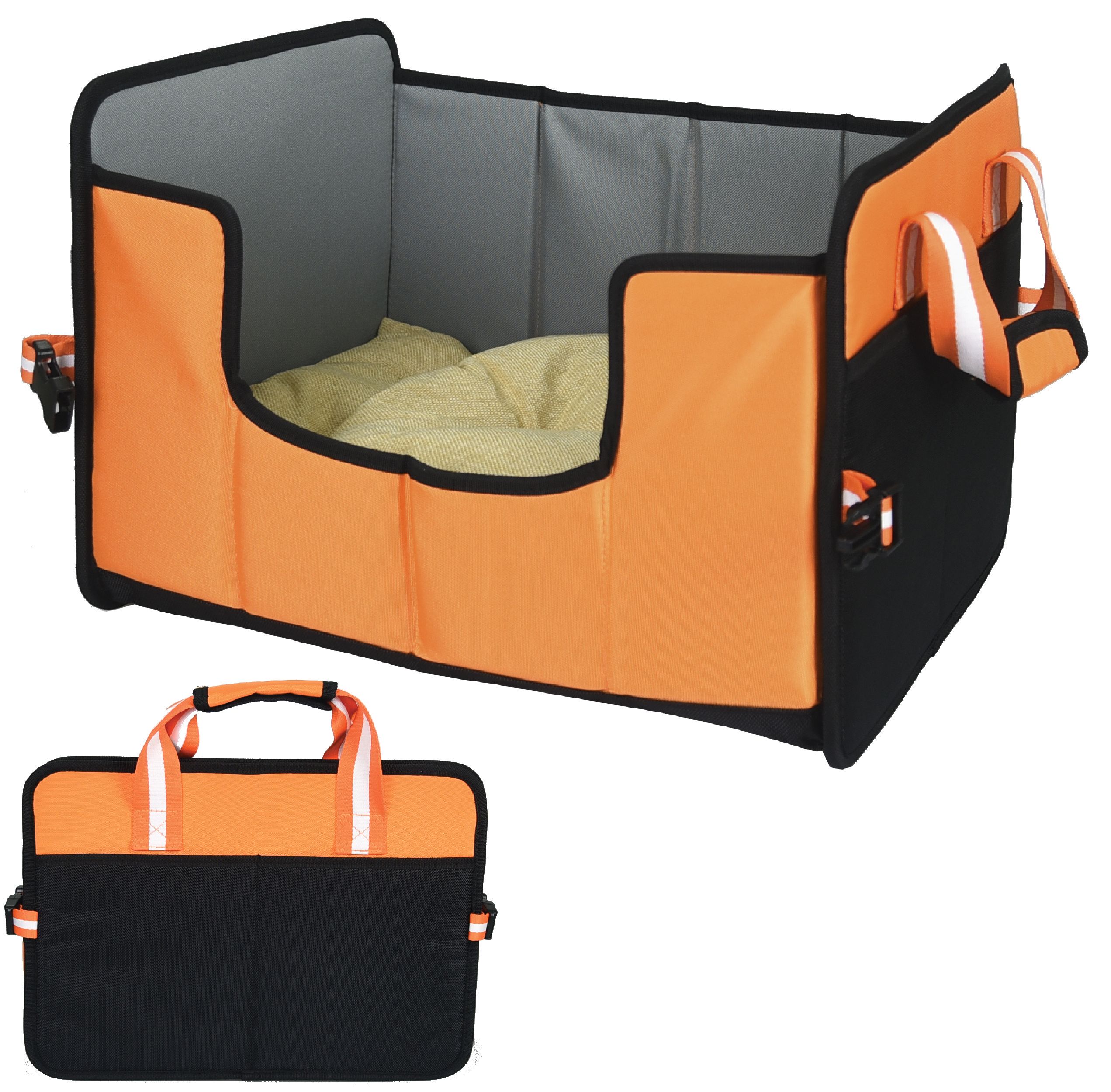 Travel-Nest Folding Travel Dog and Cat Bed – Multiple Colors