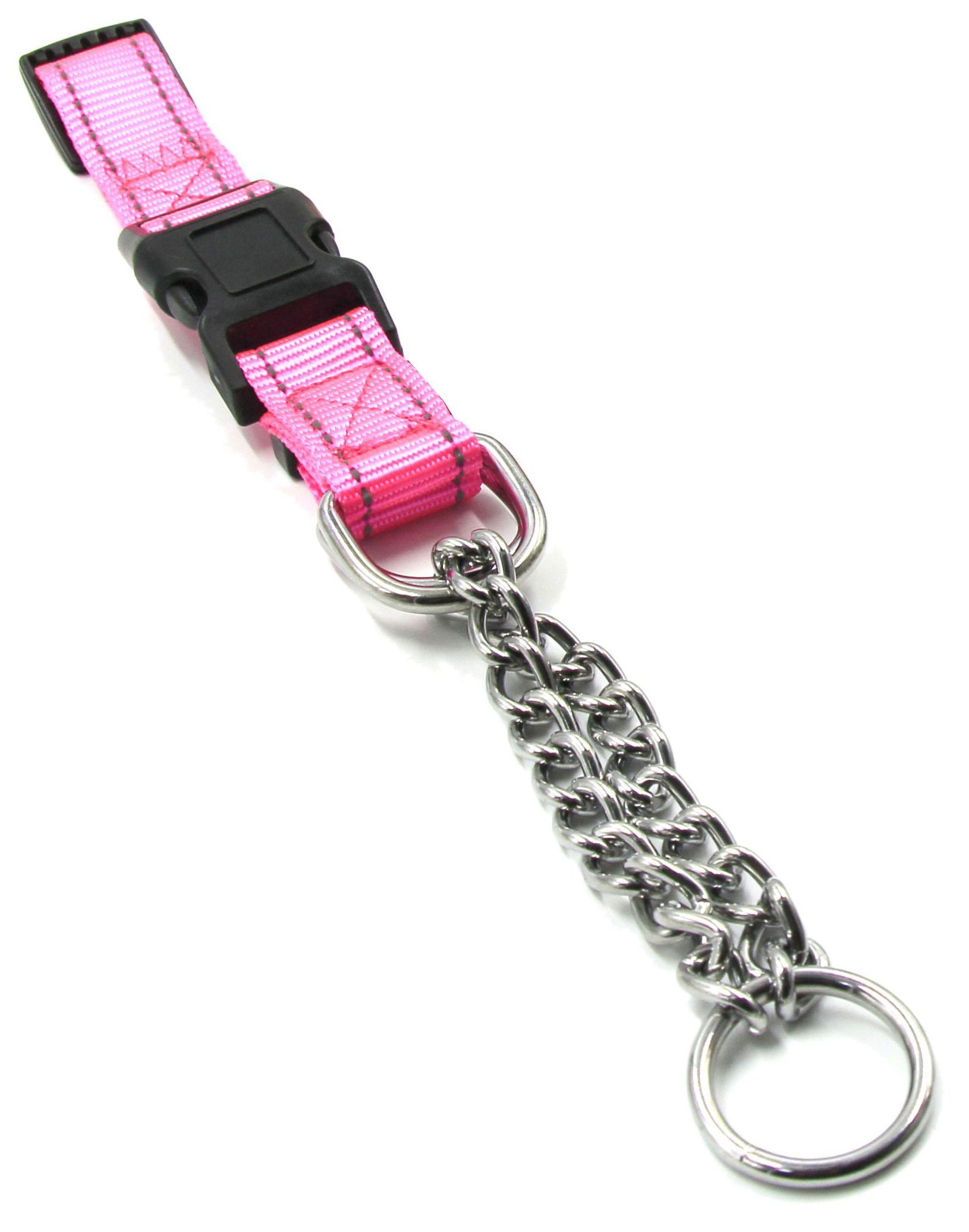 Tutor-Shield Martingale Safety and Training Chain Dog Collar