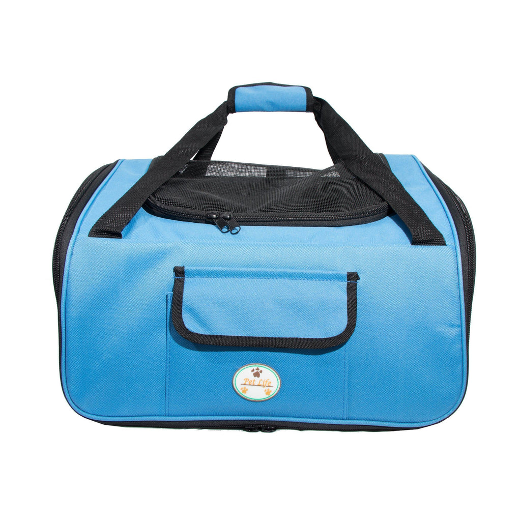 Ultra-Lock Collapsible Safety Travel Wire Folding Dog Car Seat Carrier