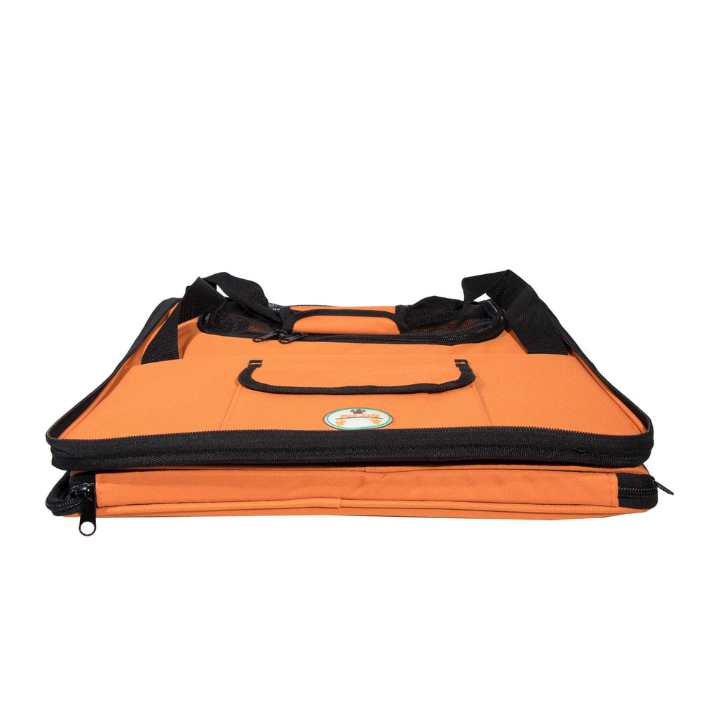 Ultra-Lock Collapsible Safety Travel Wire Folding Dog Car Seat Carrier