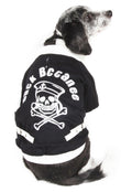 Varsity-Barkcity Buckled Collared Dog Coat Jacket