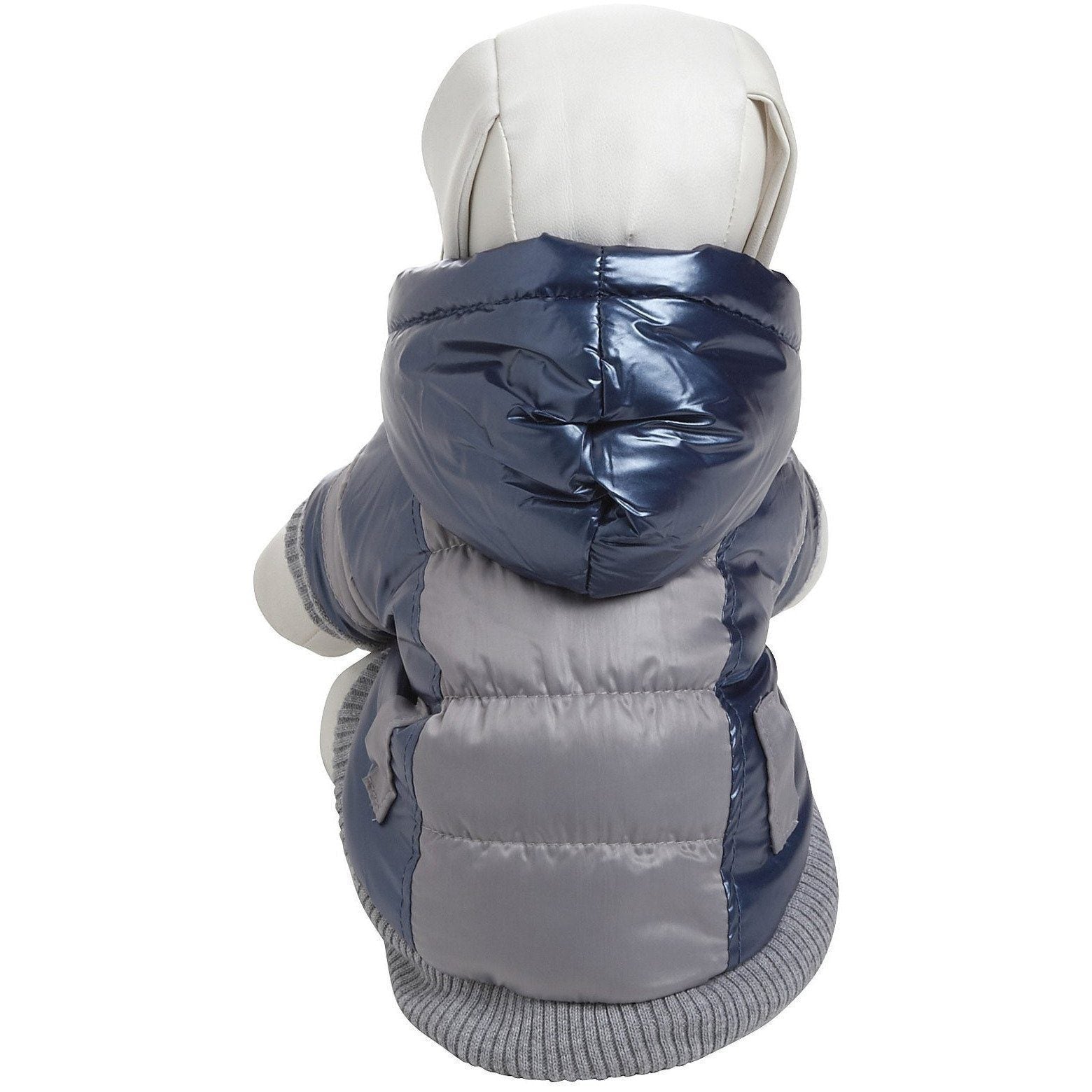 Vintage Aspen 3M Insulated Sporty Ski Dog Jacket with Removable Hood