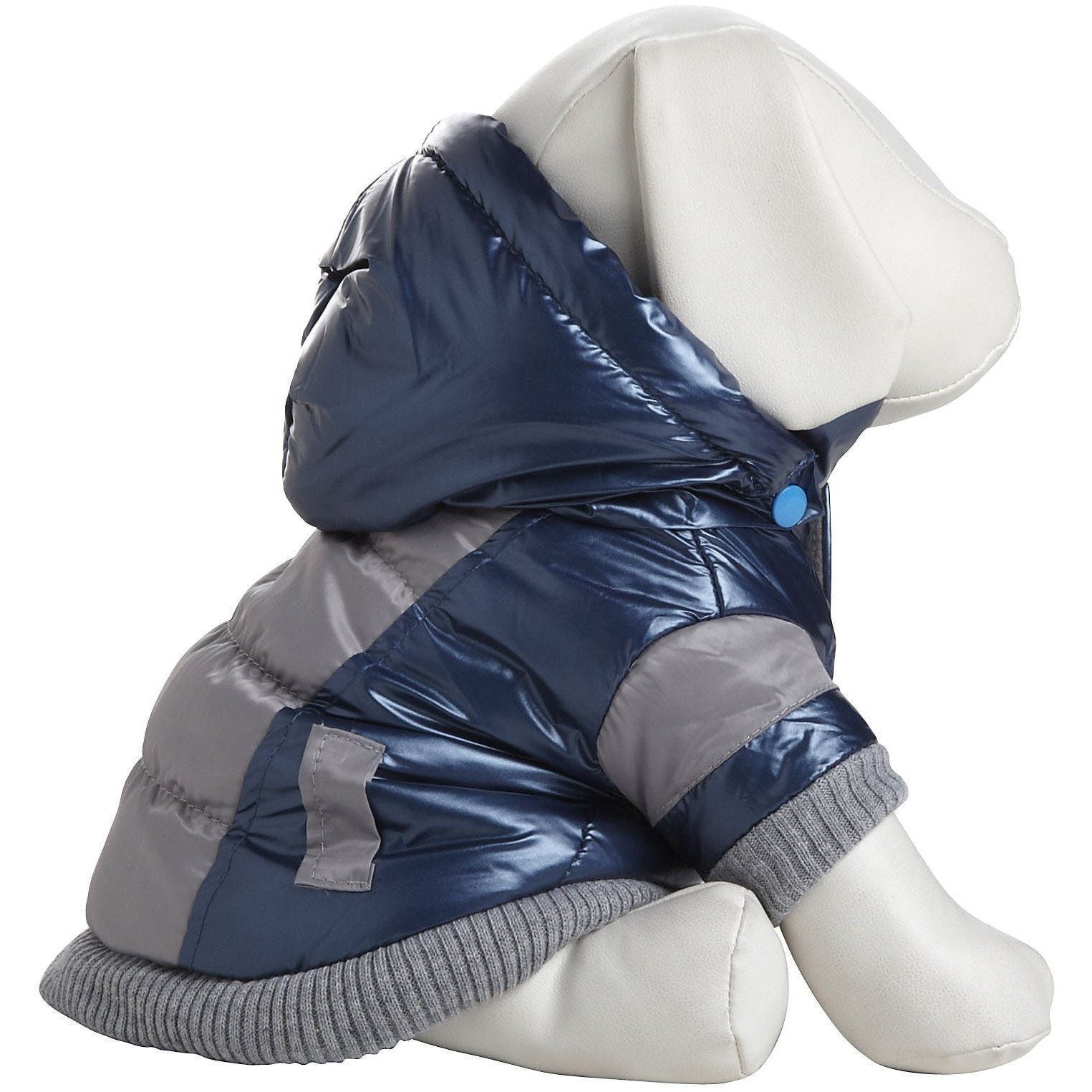 Vintage Aspen 3M Insulated Sporty Ski Dog Jacket with Removable Hood
