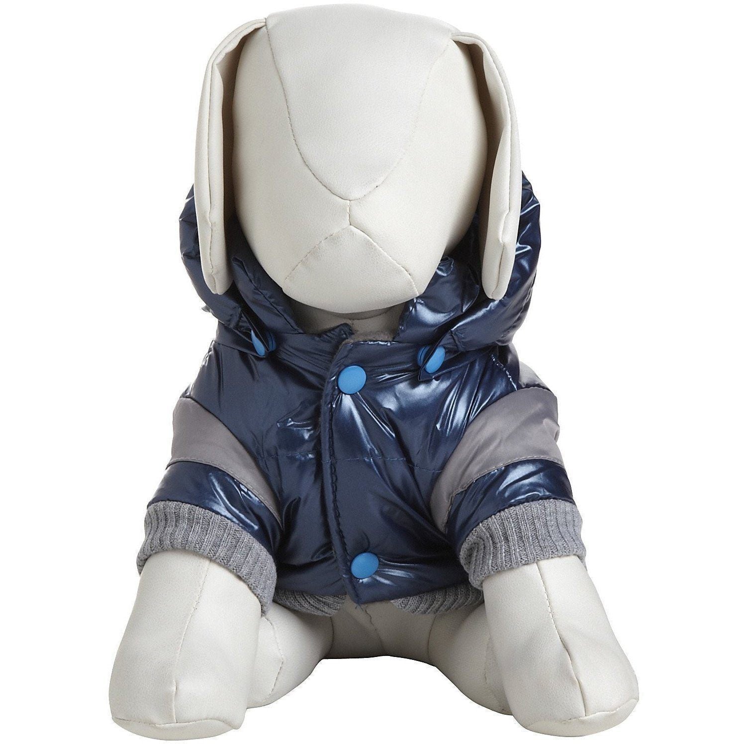 Vintage Aspen 3M Insulated Sporty Ski Dog Jacket with Removable Hood