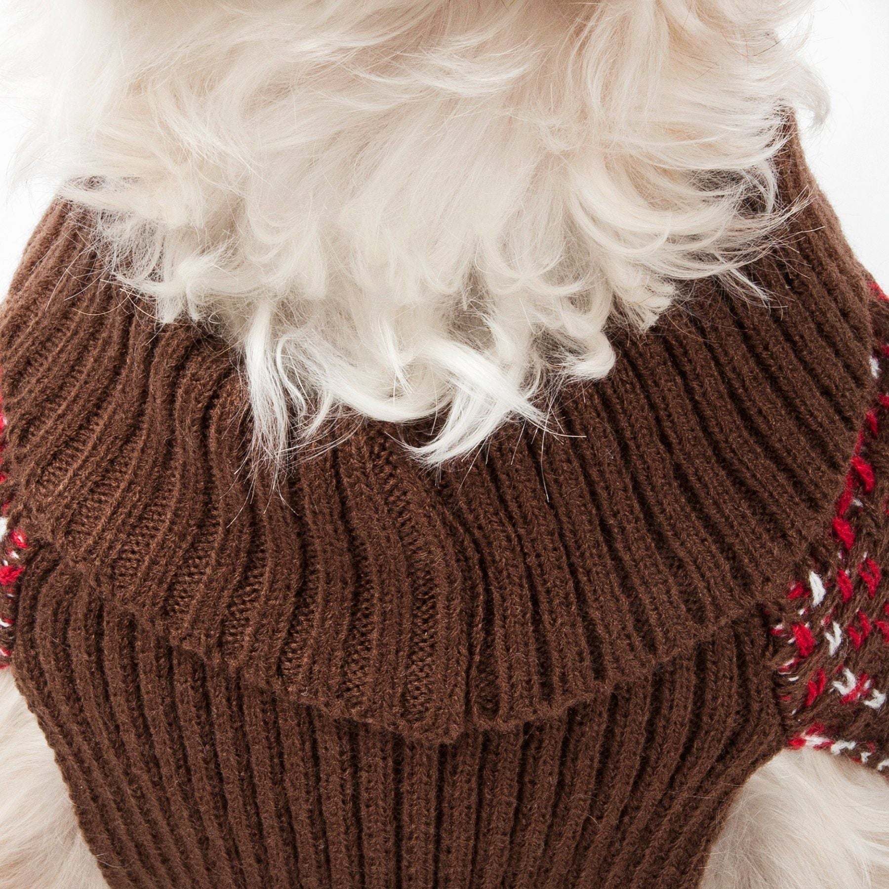 Vintage Symphony Static Fashion Knitted Designer Dog Sweater