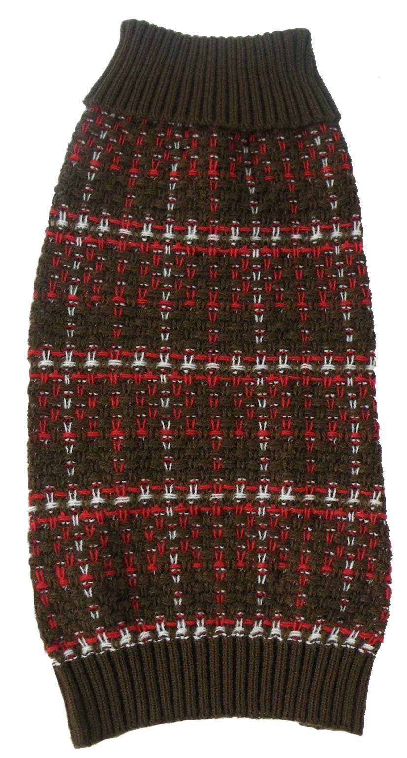 Vintage Symphony Static Fashion Knitted Designer Dog Sweater