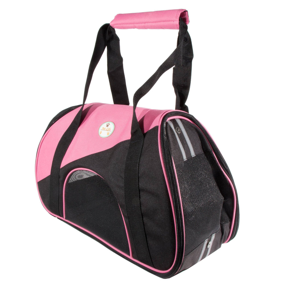 Zip-N-Go Airline Approved Contoured Fashion Designer Pet Dog Carrier
