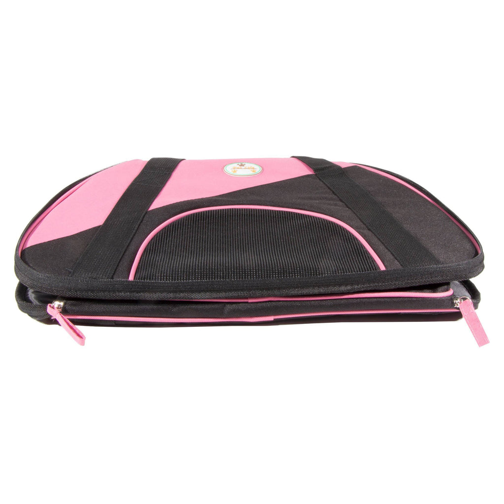Zip-N-Go Airline Approved Contoured Fashion Designer Pet Dog Carrier