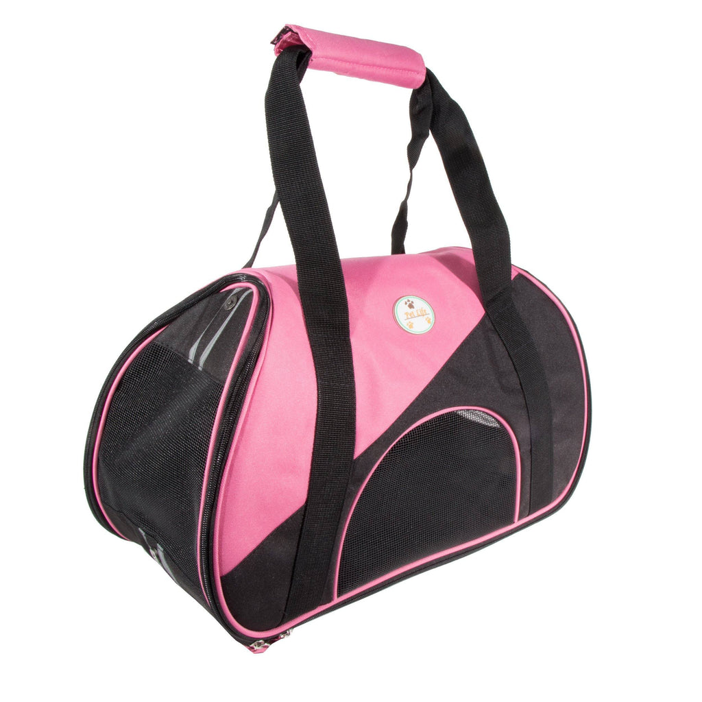 Zip-N-Go Airline Approved Contoured Fashion Designer Pet Dog Carrier