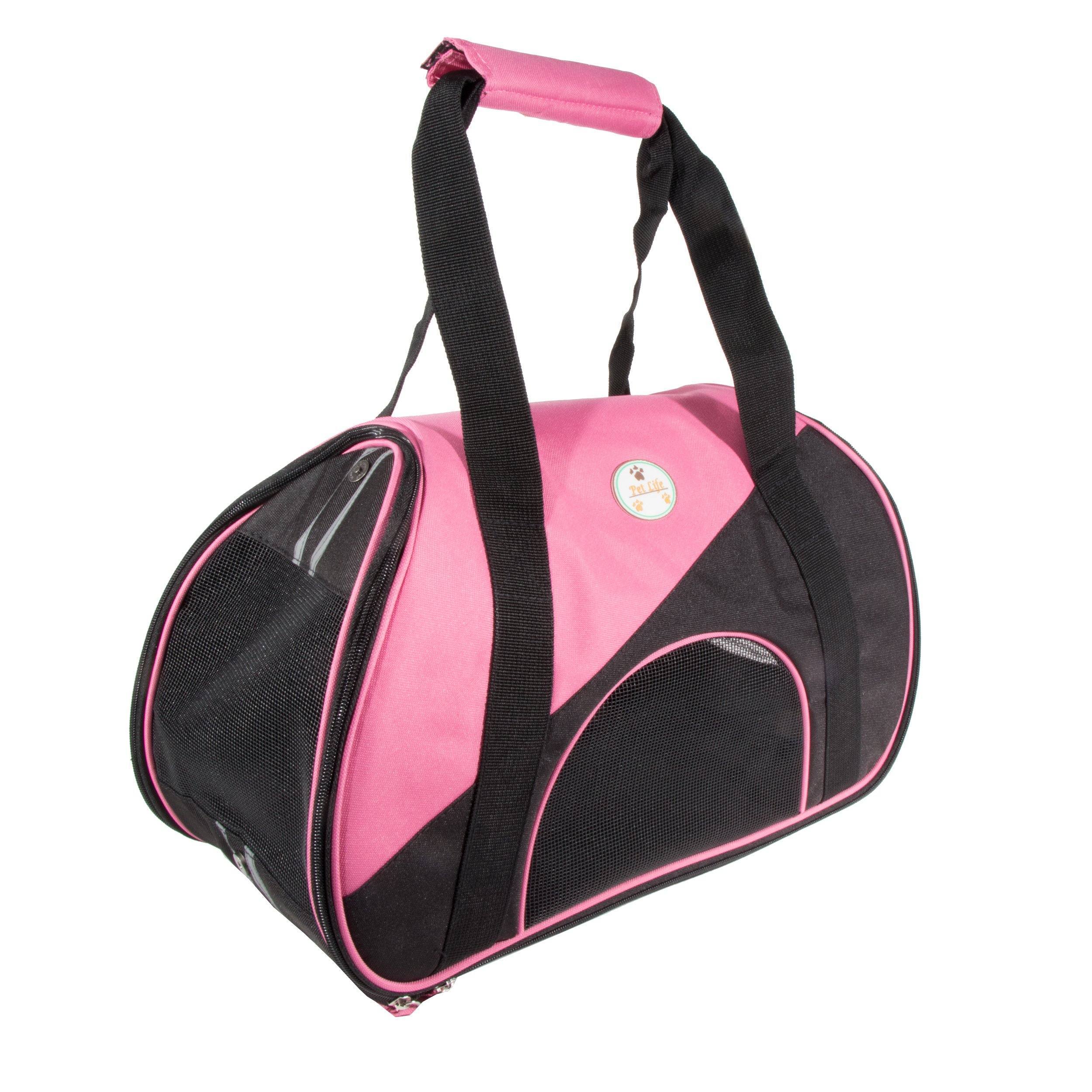 Zip-N-Go Airline Approved Contoured Fashion Designer Pet Dog Carrier