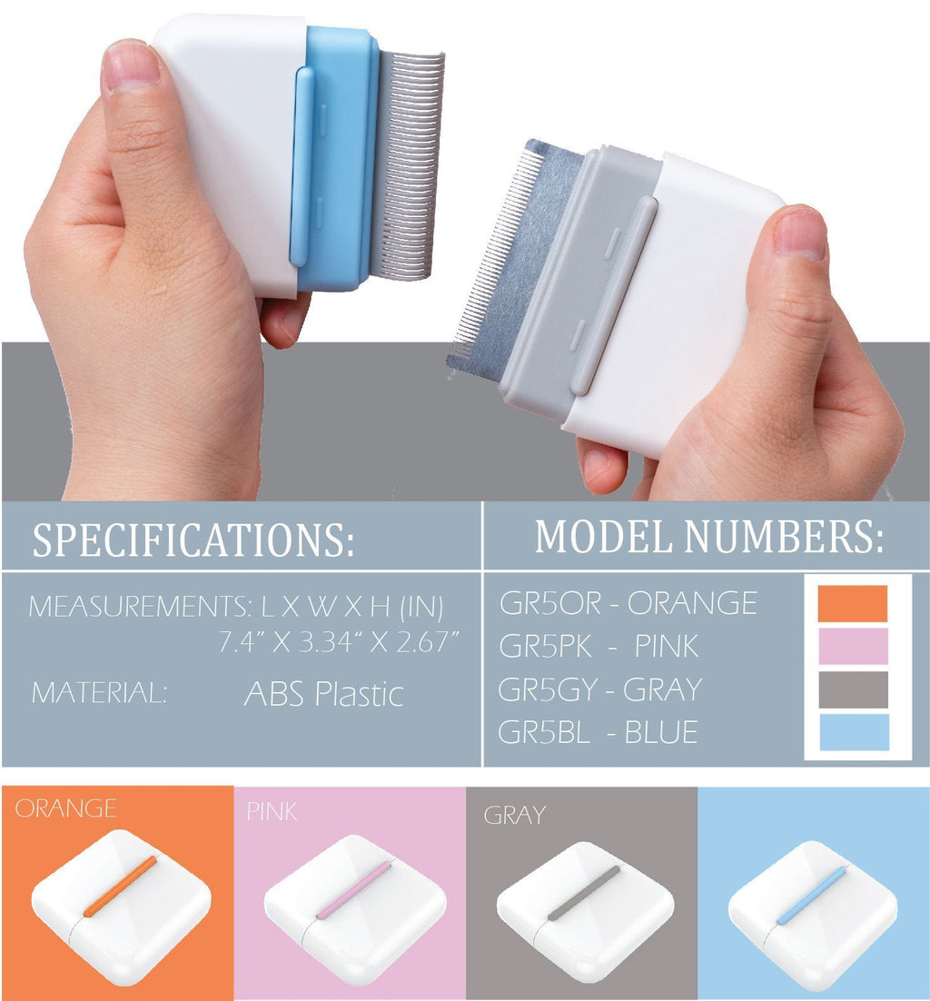 Zipocket 2-in-1 Travel Grooming Pet Comb