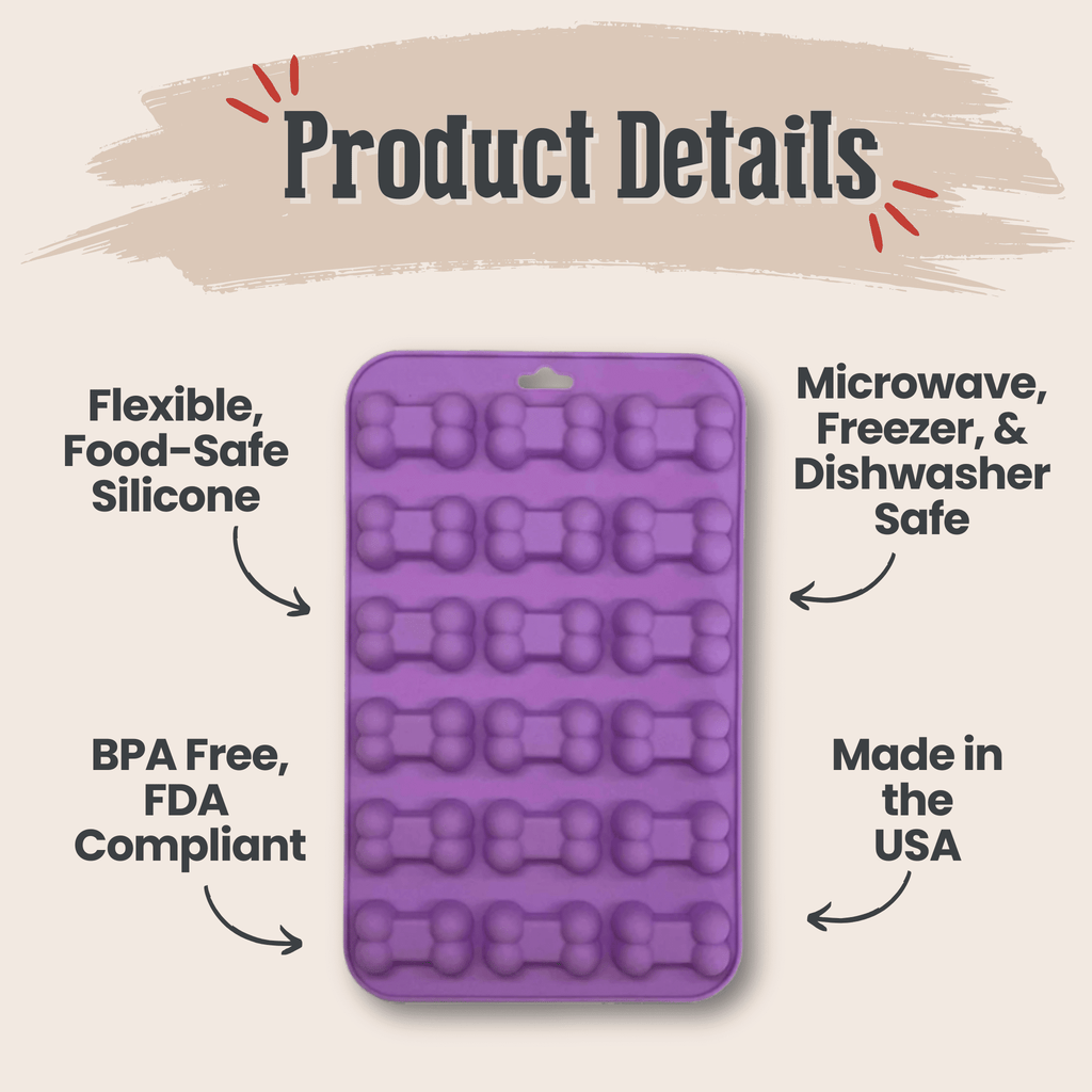 Farm to Pet Cat & Dog Treat Molds - Multiple Colors