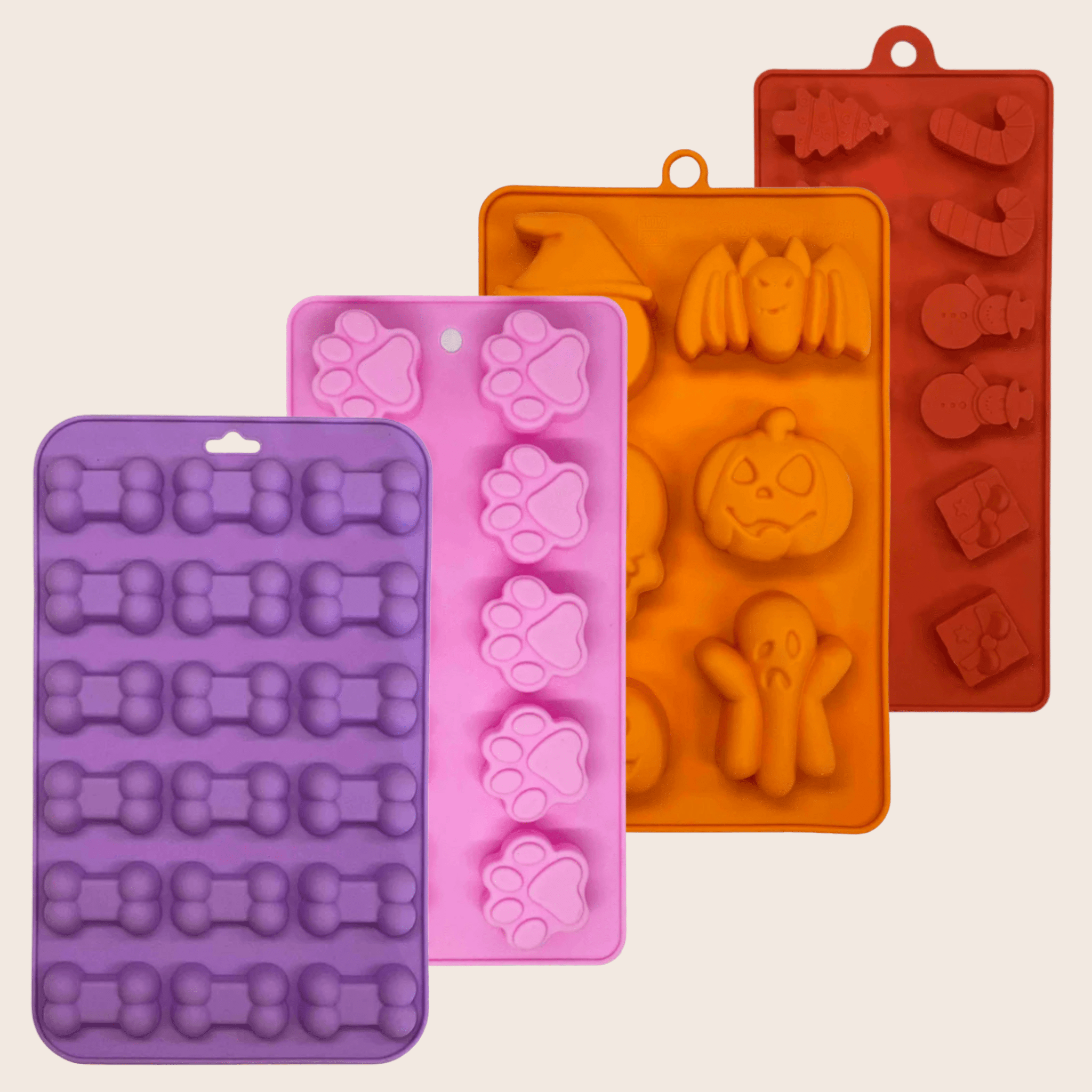 Farm to Pet Cat & Dog Treat Molds - Multiple Colors