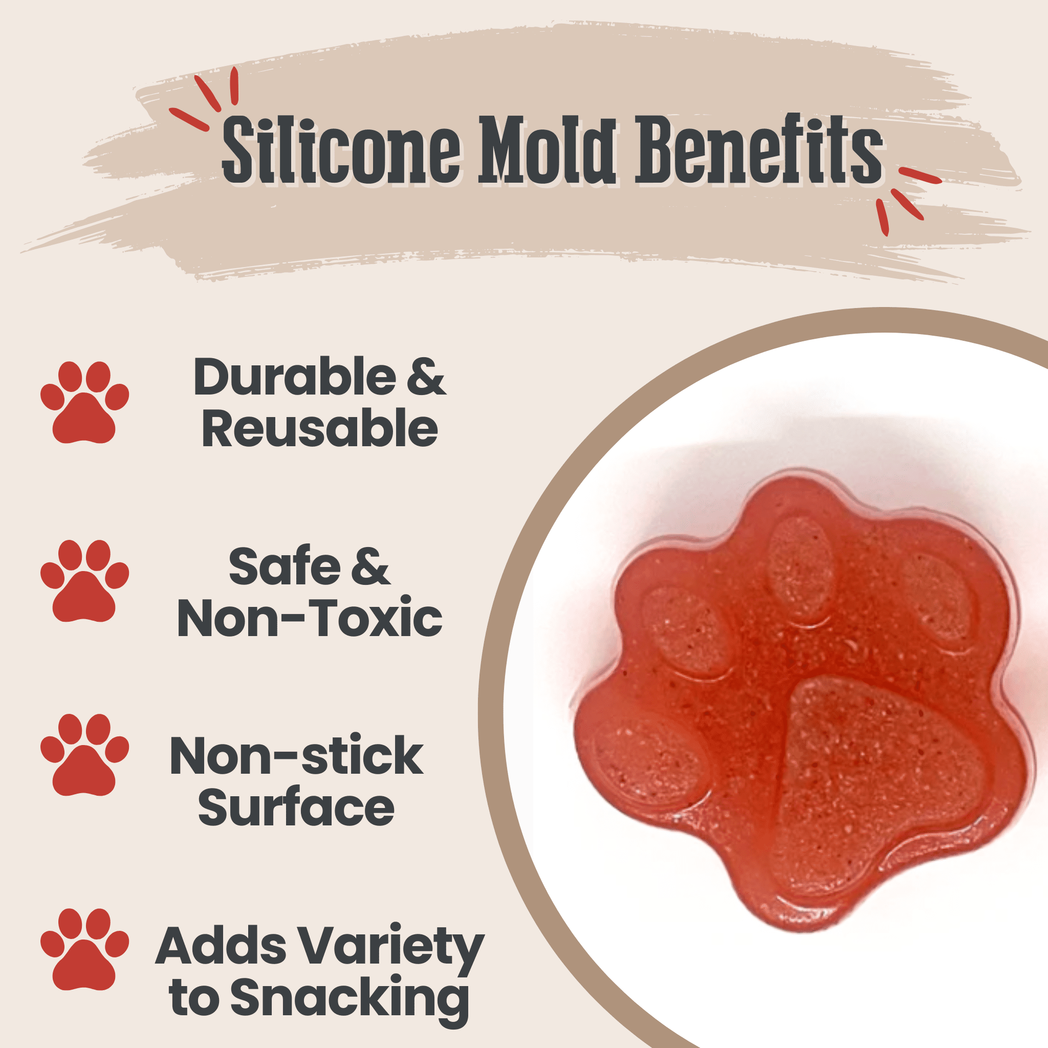 Farm to Pet Cat & Dog Treat Molds - Multiple Colors