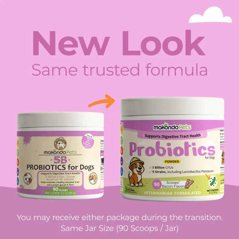 Probiotics for Dogs and Puppies – 90 Scoops