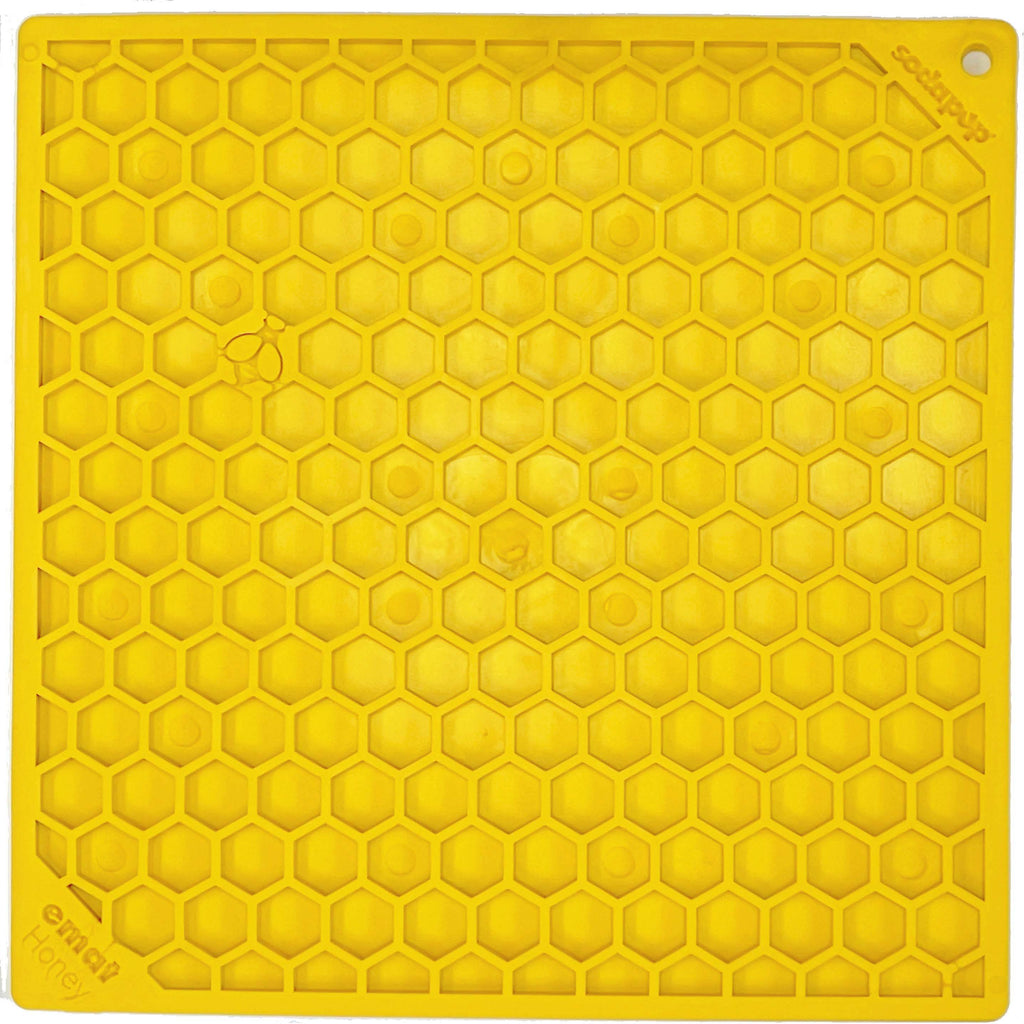 SodaPup Honeycomb Emat – Yellow